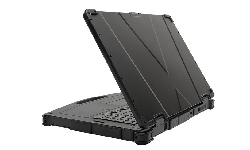 這款東田天津三防筆記本采用了全黑色機身