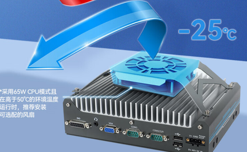 產品配置了4個網口，2個串口，6個USB接口。端口種類多，數量多，滿足了多種作用需求，具有更好的兼容性；