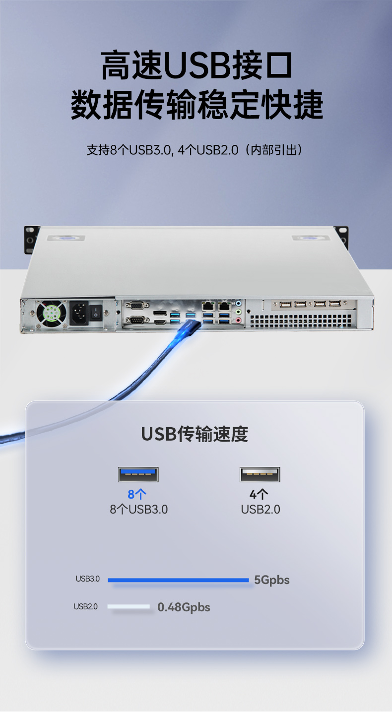 國產飛騰騰銳D2000 CPU,1U上架式工控機,DT-14502-TD2KMB.jpg